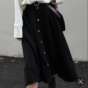 OAK + FORT Midi Skirt